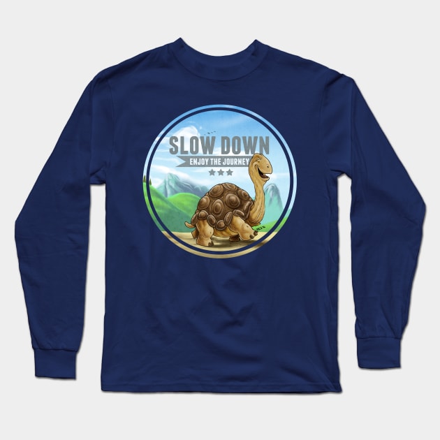 Slow Down Long Sleeve T-Shirt by Schink